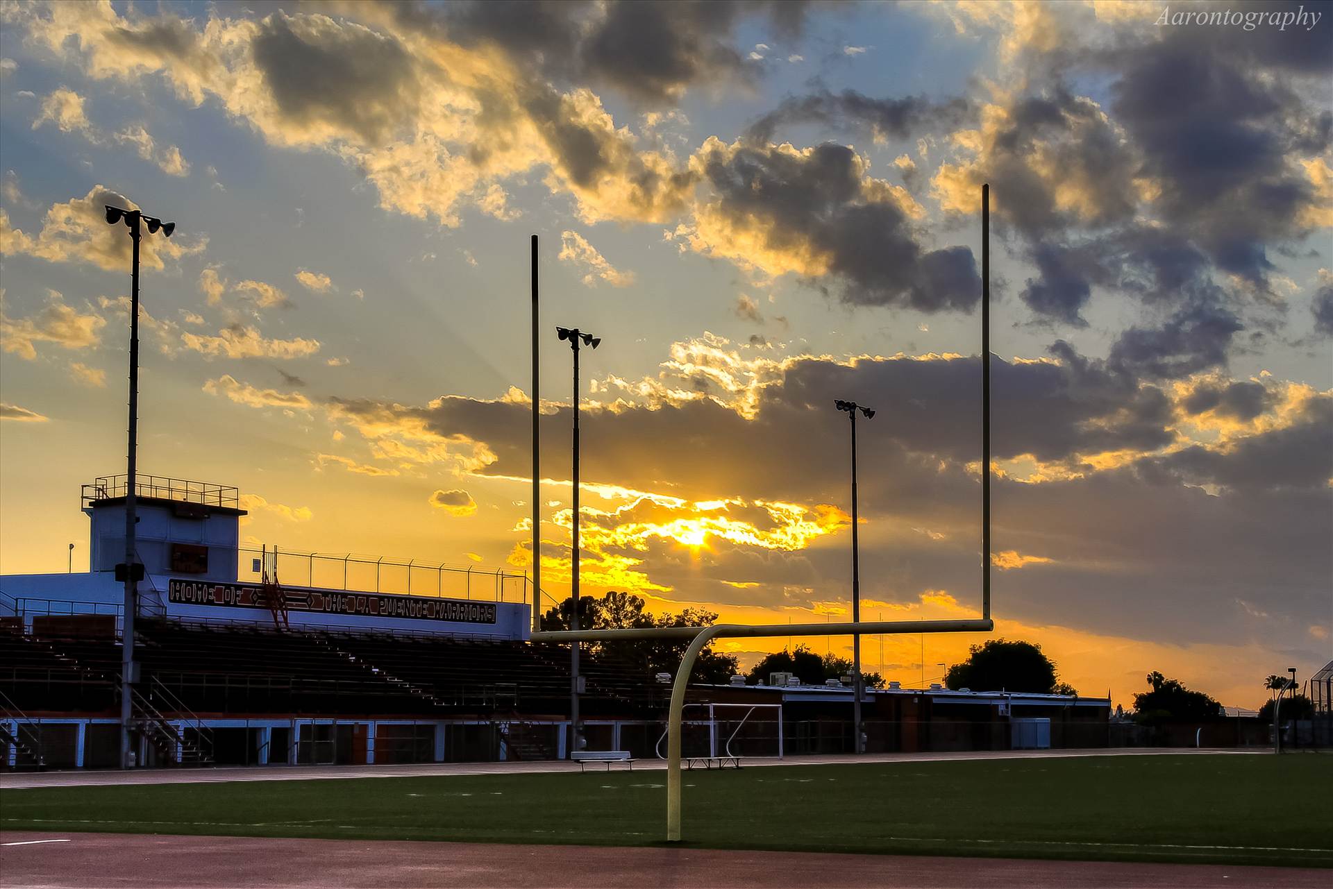 Sunset on the field.jpg -  by Aaron